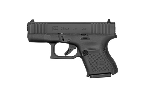 Glock 26 Gen5 9mm Luger 3.43in Matte Black Pistol - 10+1 Rounds