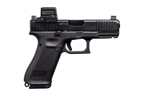 Glock 45 MOS Gunsite 9mm, 4.02" Barrel, Holosun 509T-AG, Suppressor Height Night Sights, 17 Rd