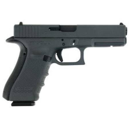 Glock PG1750203SNP G17 Gen 4 Double 9mm 4.9" 17+1 Sniper Gray Polymer Grip Snipe