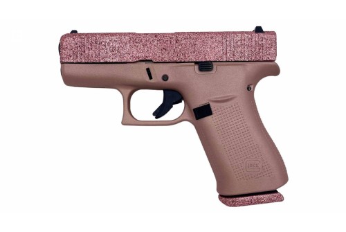 Glock 43X Rose Gold Glitter 9mm 3.4