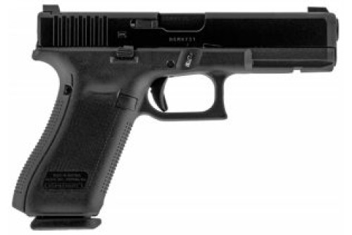 Glock Um175f33a G17 Gen3 9Mm Luger  4.49" Barrel 17+1,  Black Polymer Frame & Slide, Rough Textured Polymer Grip, Ameriglo Sights, Safe Action Trigger (Us Made)