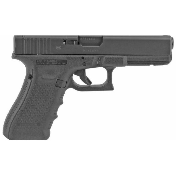 Glock 17 Gen 4 Mos Handgun 9Mm Luger 17/Rd Magazines (3) 4.49" Barrel Black Austria Refurbished PR1750103MOS 764503018824