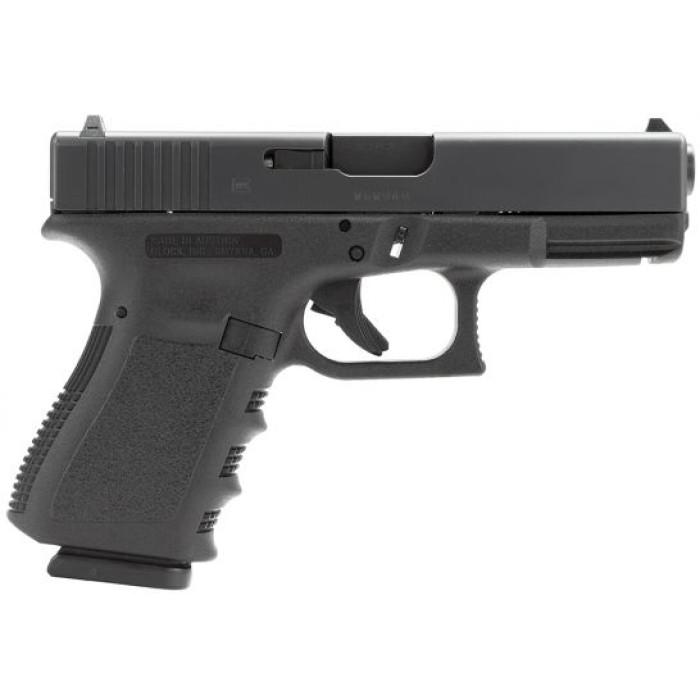 Glock 19 Gen 3 9mm Pistol, Black TALO Exclusive - G1915US