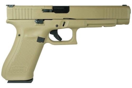 Glock 34 Gen 5 Mos Custom "Fde" Handgun 9Mm Luger 17/Rd Magazines (3) 5.31" Barrel Austria GLPA343S103MOSFDE