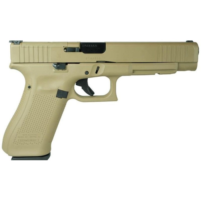 Glock 34 Gen 5 Mos Custom "Fde" Handgun 9Mm Luger 17/Rd Magazines (3) 5.31" Barrel Austria GLPA343S103MOSFDE