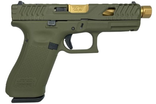 Glock 45 Gen5 OD Green / Gold 9mm 4.6