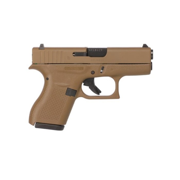 GLOCK G42 G3 380acp 6+1 Full Fde