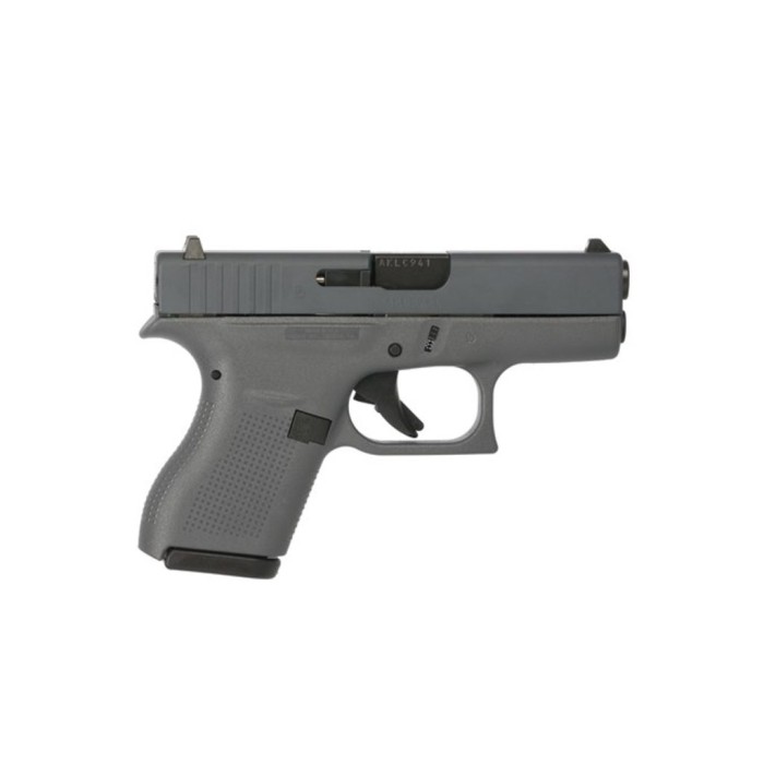 Glock G42 G3 .380 ACP 3.25" 6rd Pistol, Gray