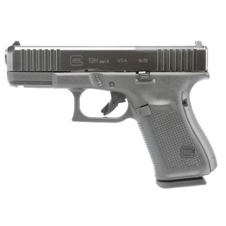 GLOCK G19M MOS GEN5 9MM 4.02" BARREL 15-ROUNDS BLACK