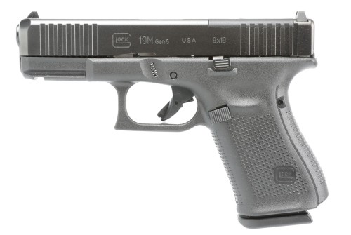 GLOCK G19M MOS GEN5 9MM 4.02" BARREL 15-ROUNDS BLACK