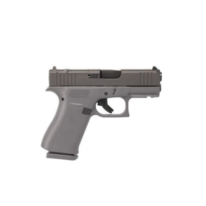 GLOCK G43x 9mm Gray 3.39" Mos Rail