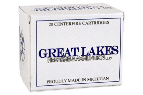 Great Lakes Ammo .50 Beowulf - 330gr. Lead Rn Poly 20-pack