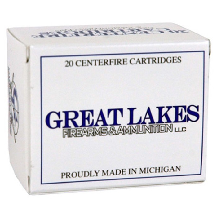 Great Lakes Ammo .50 Beowulf - 330gr. Lead Rn Poly 20-pack