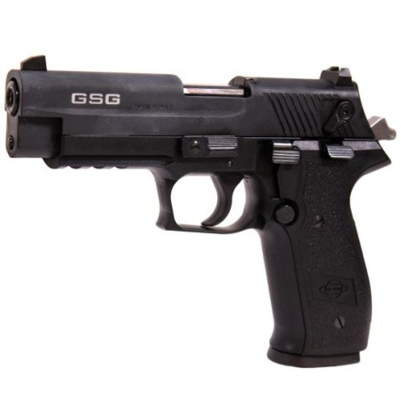 GSG Firefly .22LR 4u201d Barrel Pistol, Black - GERG2210FF