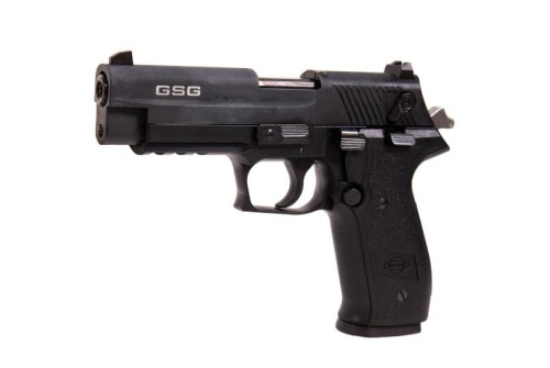 GSG Firefly .22LR 4u201d Barrel Pistol, Black - GERG2210FF