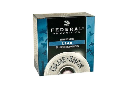 Federal 12ga 2.75" 1oz #7.5 u201cGame-Shoku201d Game Load Shotshell Ammunition 25rds - H121 7.5