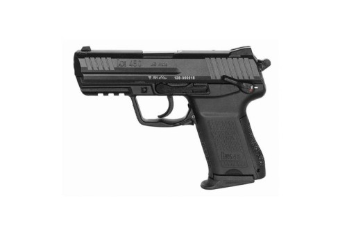 H&K HK45 Compact .45 ACP Pistol With Decocker Safety, Black - 81000018