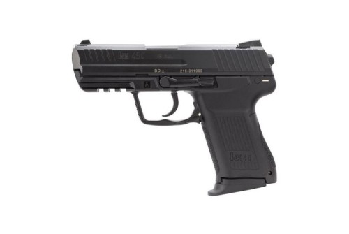 H&K HK45 Compact V7 LEM DAO .45 ACP Pistol, Black - 81000021