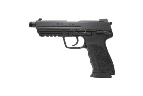 H&K HK45 Tactical V1 DA/SA .45 ACP Pistol, Black - 81000030