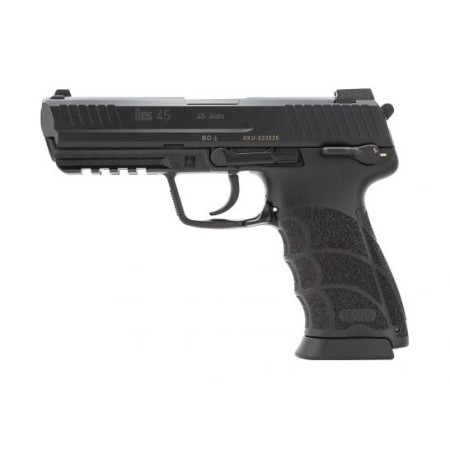 H&K HK45V1 DA/SA .45 ACP Pistol With Safety/Decocker, Black - 81000027