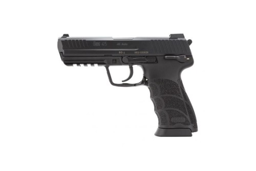 H&K HK45V1 DA/SA .45 ACP Pistol With Safety/Decocker, Black - 81000027