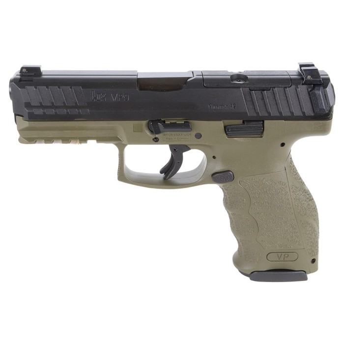 Heckler and Koch VP9-B OR OD Green 9mm 4.1