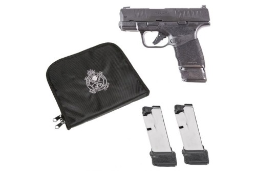 Springfield Hellcat CC Notebook Package Optics Ready 9mm Pistol W/ Extra Mag, Black - HC9319BOSP-N22