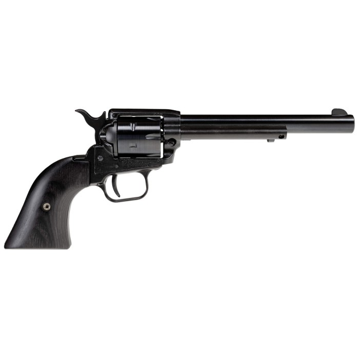 Heritage Rough Rider .22 LR, 6.5" Barrel, Black Oxide, 6rd