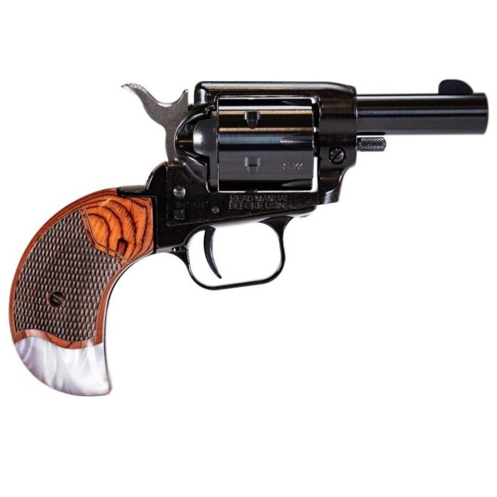 Heritage Firearms Barkeep .22 LR 2" Barrel 6-Rounds Rosewood / Pearl Grips