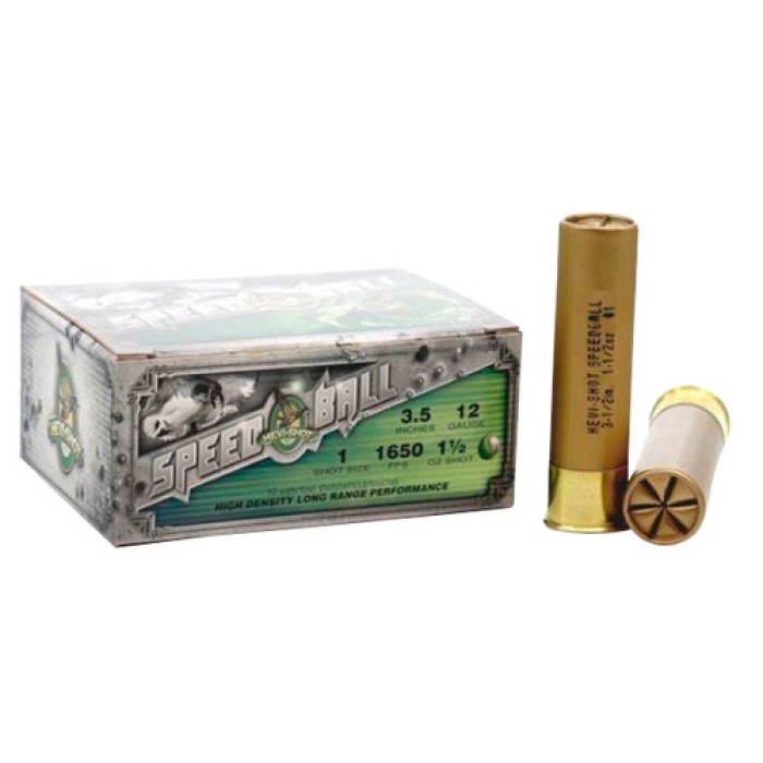 Hevishot Hevi-Hammer 12 GA, 3-1/2in. 1-1/2oz. #1 Shot - 25 Rounds [MPN: 28302]