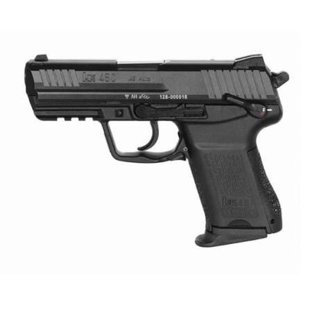 HK 45 Compact V1 DA/SA .45 ACP Pistol, Black - 81000019