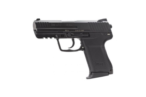 HK 45 Compact V7 LEM DAO .45 ACP Pistol, Black - 81000020