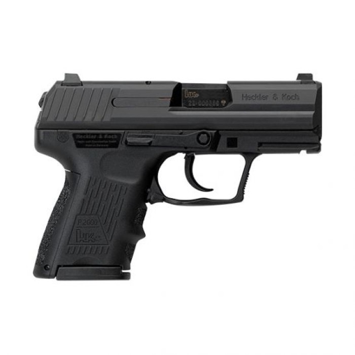 HK P2000 SK V2 LEM .40 S&W Pistol, Black - 81000057