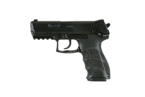 HK P30S V3 DA/SA 9mm Pistol With Ambidextrous Safety Decocker, Black - 81000112