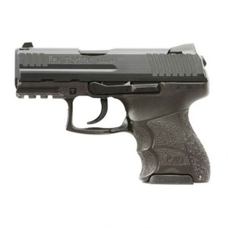 HK P30SK Light V1 LEM DAO 9mm Pistol, Black - 81000297