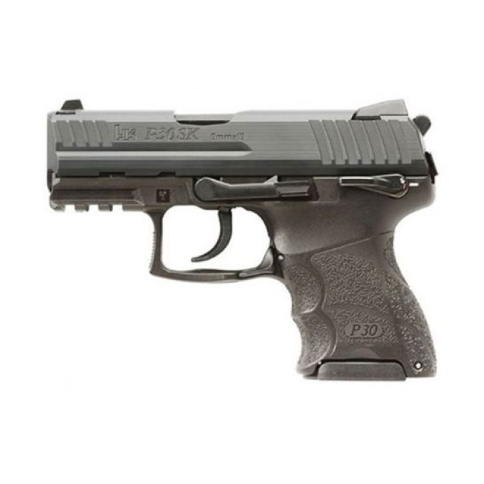 HK P30SK V3 DA/SA 9mm Pistol, Black - 81000545