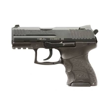 HK P30SK V3 DA/SA Rear Decocker 9mm Pistol, Black - 81000544