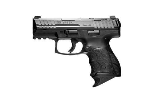 HK Pistol VP9SK-B 3.4" Optics Ready 9mm Pistol, Black - 81000740