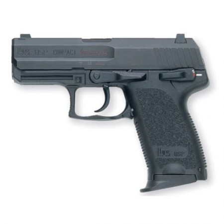 HK USP Compact V1 DA/SA 9mm Pistol, Black - 81000331