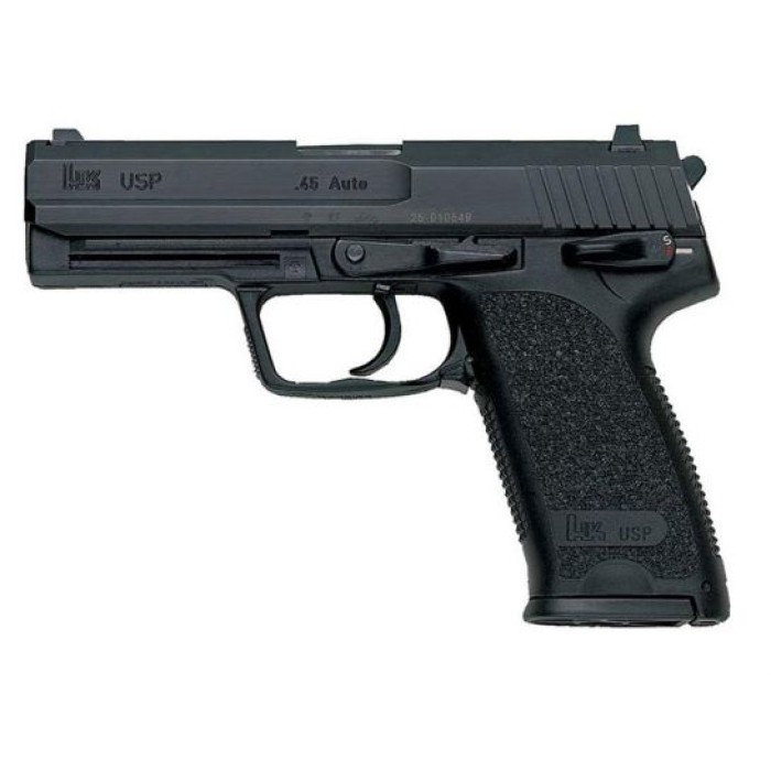 HK USP V1 DA/SA .45 ACP Pistol, Black - 81000322