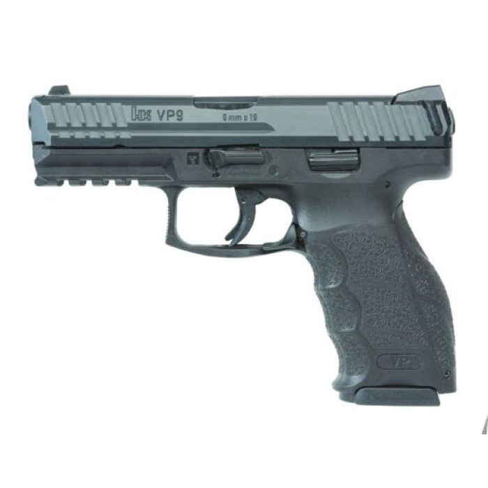 HK VP9 10 Round 9mm Pistol, Black - 81000223