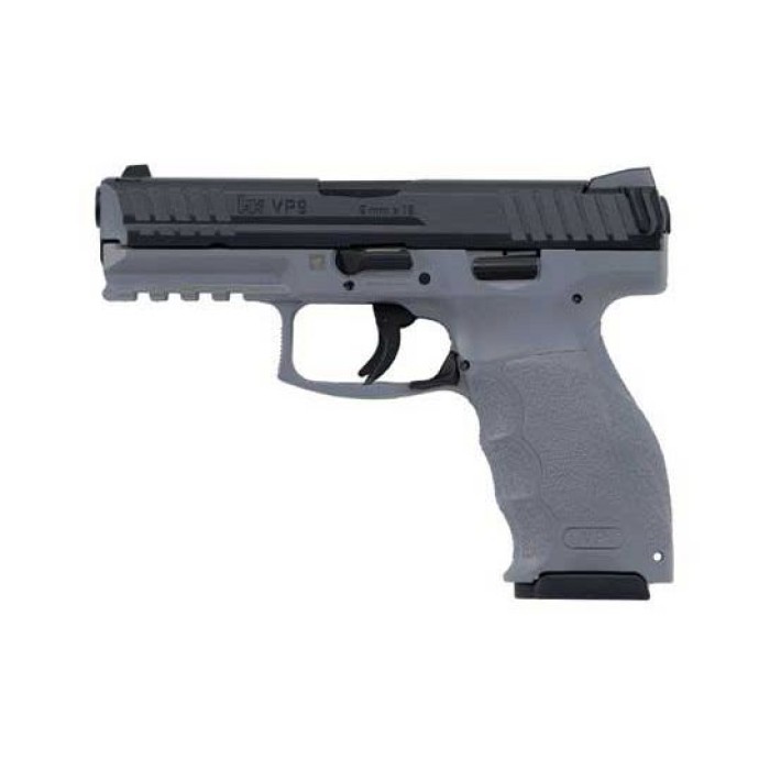 HK VP9 9mm Pistol 17rd 4.1" FS, Gray - 81000229