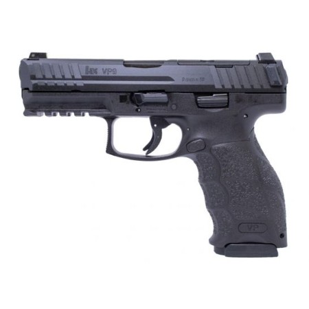 HK VP9-B Optics Ready 9mm Pistol, Black - 81000733