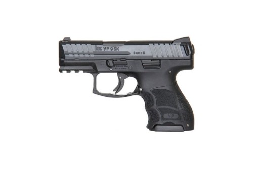 HK VP9SK 10 Round 9mm Pistol With Night Sights, Black - 81000094