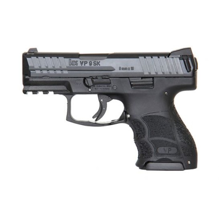 HK VP9SK 10 Round 9mm Pistol With Night Sights, Black - 81000094