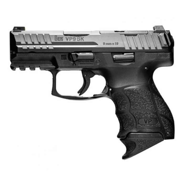 HK VP9SK Optics Ready 9mm Pistol, Black - 81000651