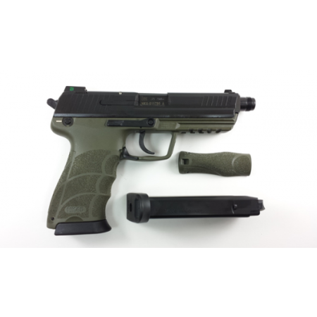 H&K HK45TAC 45 ACP GREEN FRAME