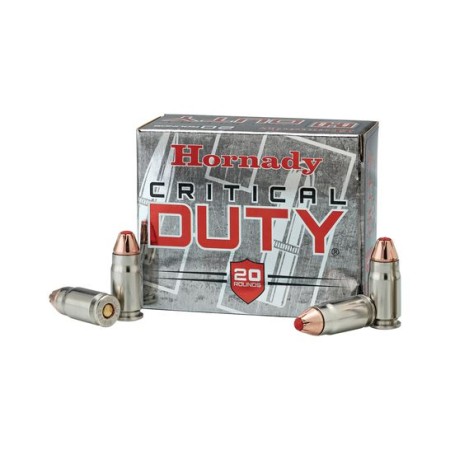 Hornady 357 Sig 135gr FlexLock Critical Duty Ammunition 20rds - 91296