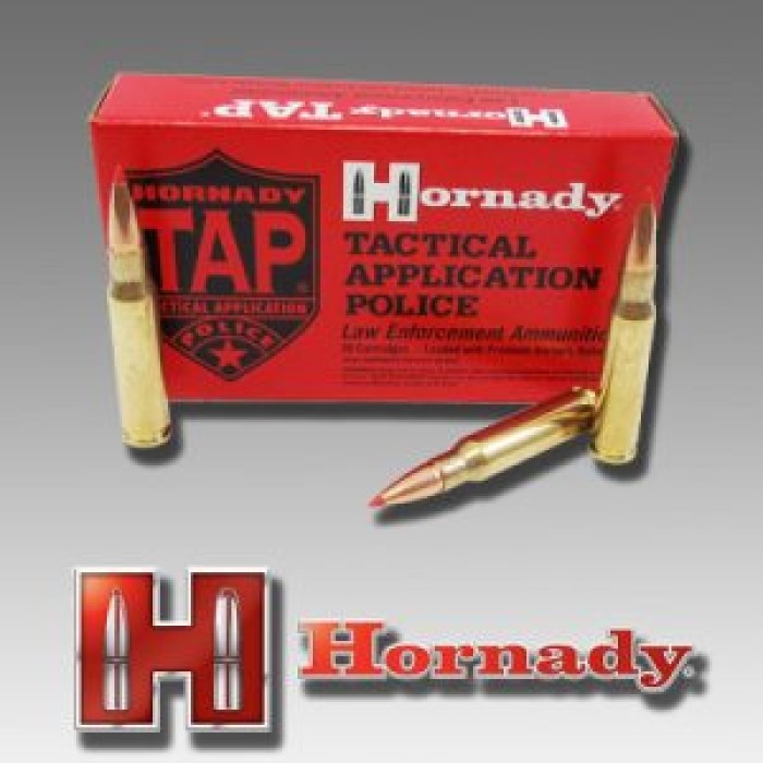 Hornady TAP Heavy Barrier GMX 308 Winchester Ammo 20 Round Box - Brass Casing