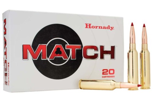 Hornady, Match, 7MM PRC, 180 Grain, Extremely Low Drag Match Projectile, 20 Round Box